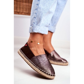 Women's Espadrilles Braided Sole Brown Big Star DD274A146 1