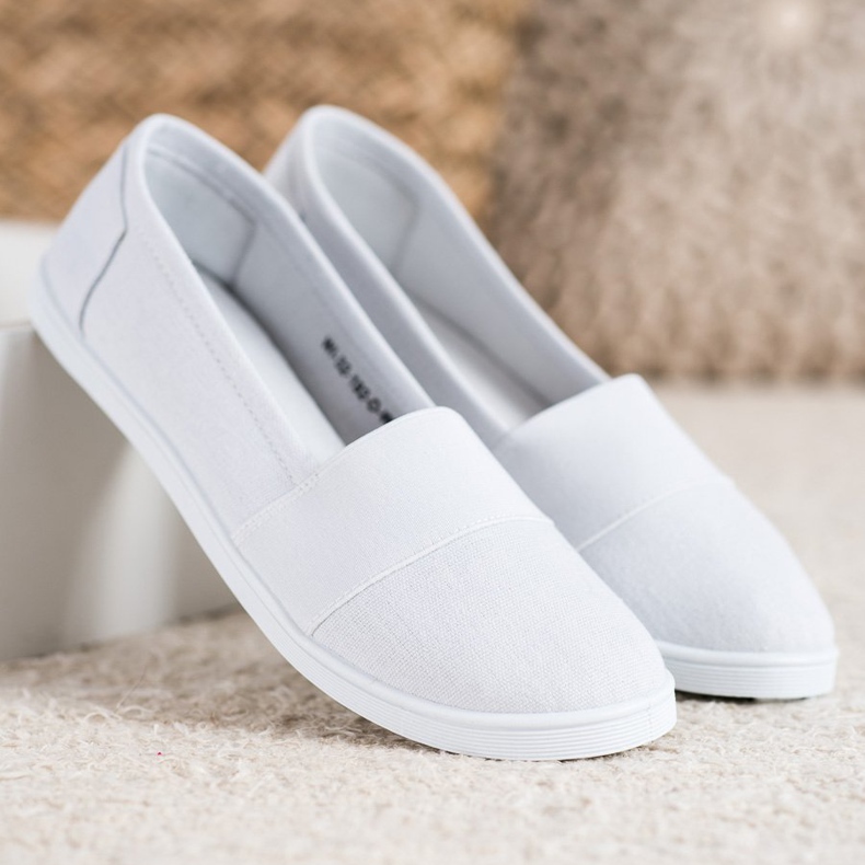 SHELOVET Slip-on sneakers white 1