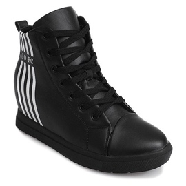 Fashionable Simple Sneakers GFA98 Black white 1