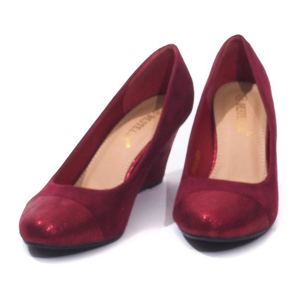 Wedge Pumps 20-292 Wine red 1