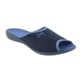 Befado women's shoes pu 254D083 navy blue blue 1