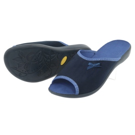Befado women's shoes pu 254D083 navy blue blue 4