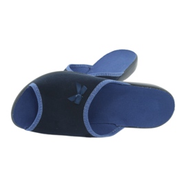Befado women's shoes pu 254D083 navy blue blue 5