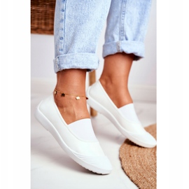 LU BOO Sneakers Slip On Slip-on Sneakers White Justy 2