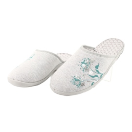 Befado colored women's shoes 235D168 grey green 2