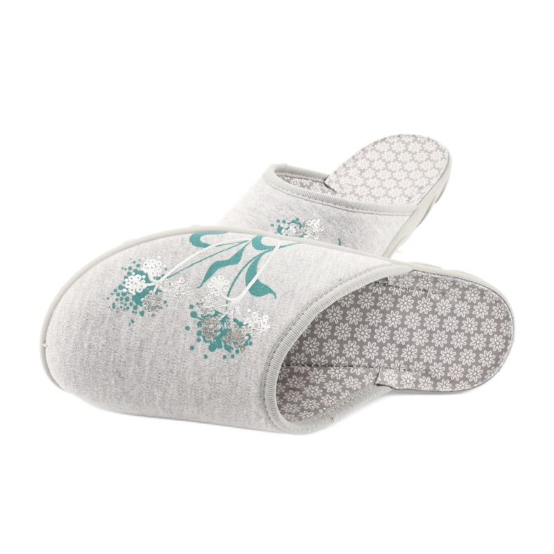 Befado colored women's shoes 235D168 grey green 4