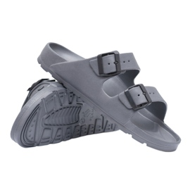 Flameshoes Men's Gray Garden Light Slippers grey 3 Flameshoes Men's Gray Garden Light Slippers grey 3