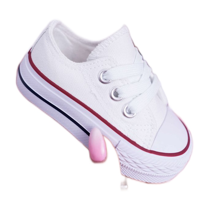 FRROCK White Filemon children's classic sneakers 2