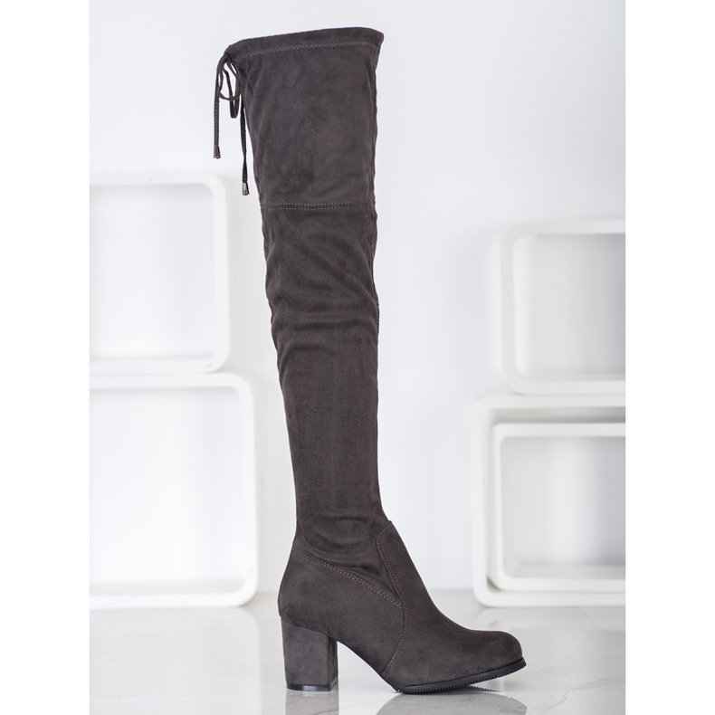 J. Star Slip-on Boots On A Post grey 2