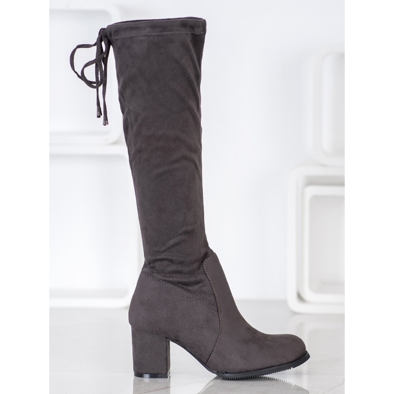 J. Star Classic suede boots grey 1