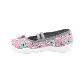 Befado children's shoes 116X282 pink grey 2