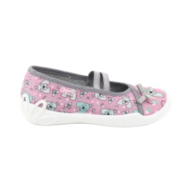 Befado children's shoes 116X282 pink grey 1