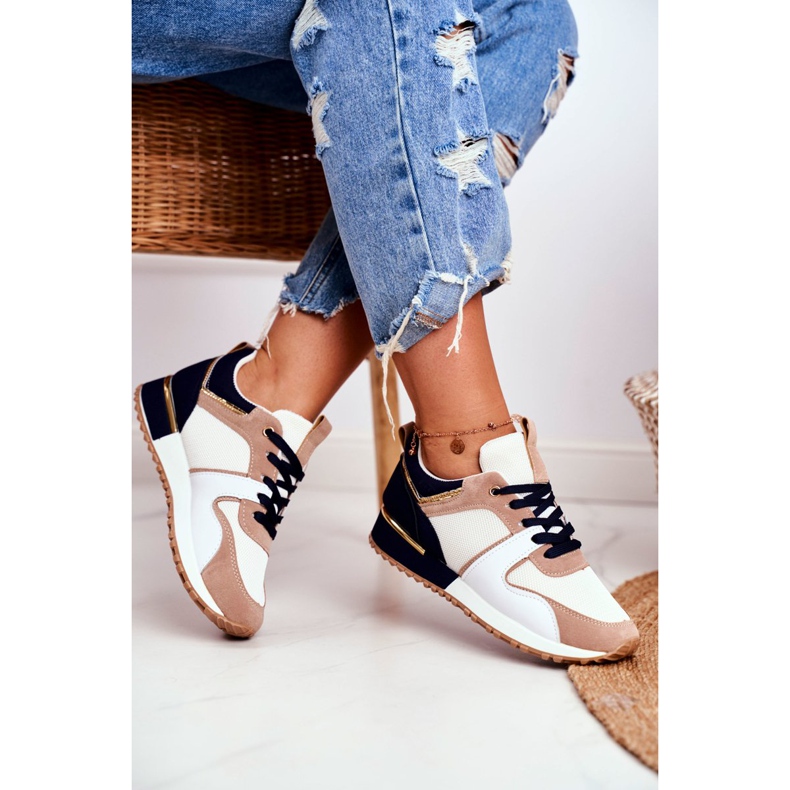 EVE Women's Sport Shoes Beige Golden Clementine Elements white brown 2 EVE Women's Sport Shoes Beige Golden Clementine Elements white brown 2