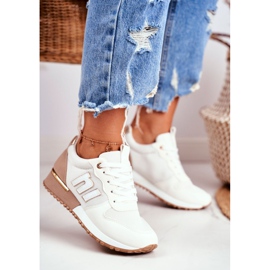 EVE Women's Sport Shoes Beige Golden Maddie Elements 1 EVE Women's Sport Shoes Beige Golden Maddie Elements 1