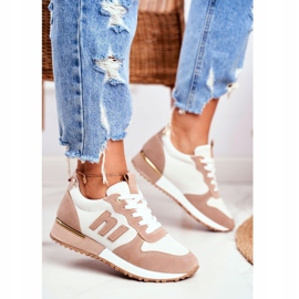 Women's Sport Shoes Brown Golden Maddie Elements 1