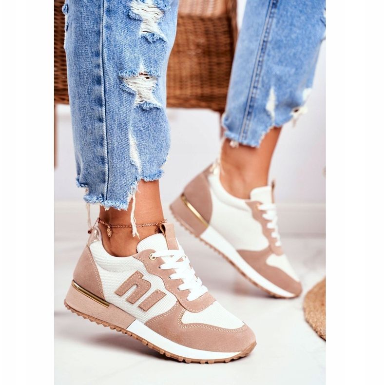 Women's Sport Shoes Brown Golden Maddie Elements 1