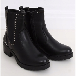 Black Boots for women with studs UL309 Black 1 Black Boots for women with studs UL309 Black 1
