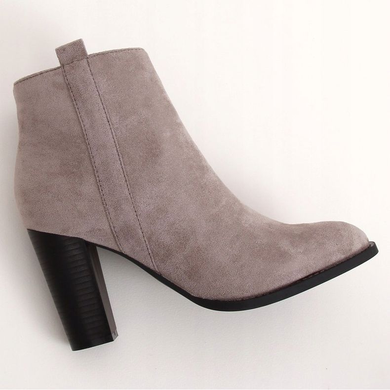 Classic gray high heels UK09P Gray grey 1