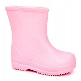Children's Pink Lullaby Classic Rubber Galoshes 2 Children's Pink Lullaby Classic Rubber Galoshes 2