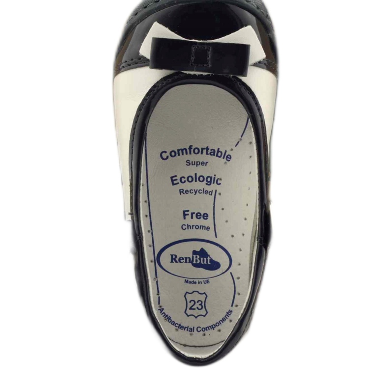 Ballerinas children's shoes Ren But 1405 navy blue white 5 Ballerinas children's shoes Ren But 1405 navy blue white 5