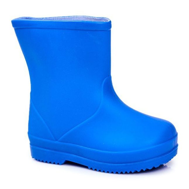Children's Blue Classic Lullaby Rubber Galoshes 2