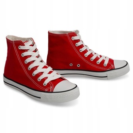 High Sneakers Konwers 8222 Red 1