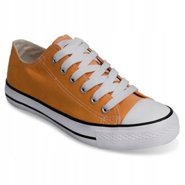 High Sneakers Konwers 8223 Peach yellow 1