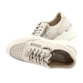 Vinceza Women's Sport Shoes Sneakers Beige FT20-8675 Better Way multicolored 4