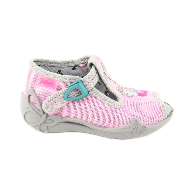 Befado children's shoes 213P116 pink grey 1