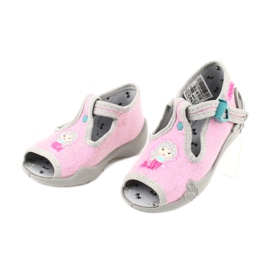 Befado children's shoes 213P116 pink grey 2
