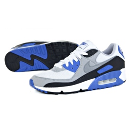 Nike Air Max 90 M CD0881-102 white black blue grey 1