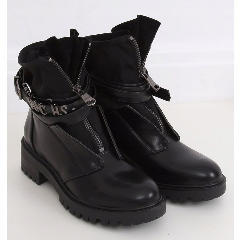 Boots on a massive black sole NC1050 Black 1