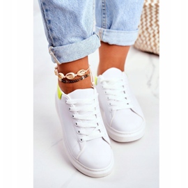 Women's Sport Shoes Lu Boo White Matilda yellow 1