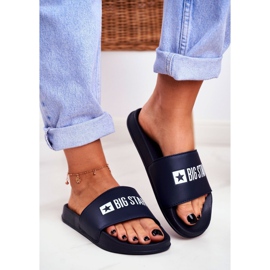 Women's Slippers Big Star Classic Navy Blue GG274043 1