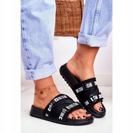 Women's Slippers Big Star Military Black GG274018 1