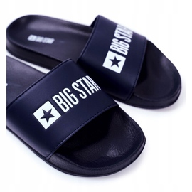 Men's Slippers Big Star Rubber Navy Blue GG174931 1