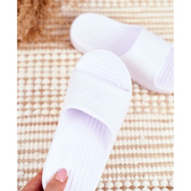 Children's Youth Big Star White Slippers GG374811 2 Children's Youth Big Star White Slippers GG374811 2