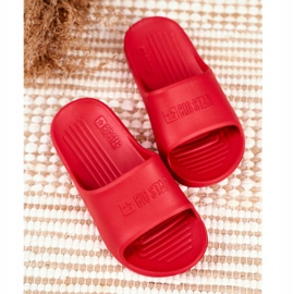 Children's and Youth Big Star Red Slippers GG374809 2