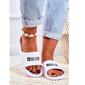Women's Slippers Big Star Air White GG274A026 1