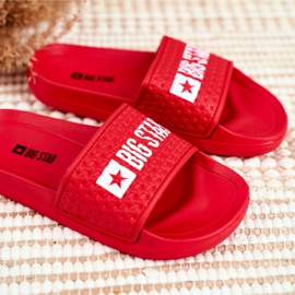 Children's Slippers Big Star Red Quilted GG374801 2 Children's Slippers Big Star Red Quilted GG374801 2