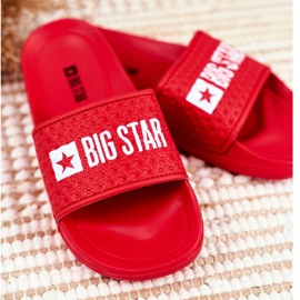 Children's Slippers Big Star Red Quilted GG374801 1