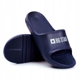 Men's Big Star Air Slippers Navy Blue GG174919 1