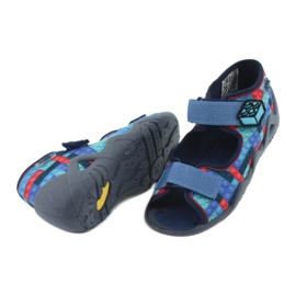 Befado children's shoes 250P094 red blue multicolored 4