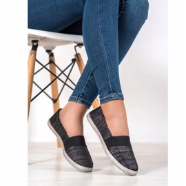 SHELOVET Stylish Slip-On Sneakers black 2