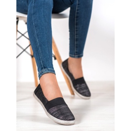 SHELOVET Stylish Slip-On Sneakers black 1