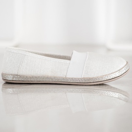 SHELOVET Stylish Slip-On Sneakers white 2