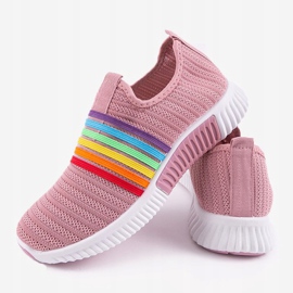 BS30 pink slip-on sports shoes multicolored 1