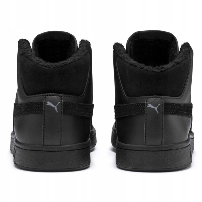 Puma Smash v2 Mid Wtr M 367338 03 black yellow 2