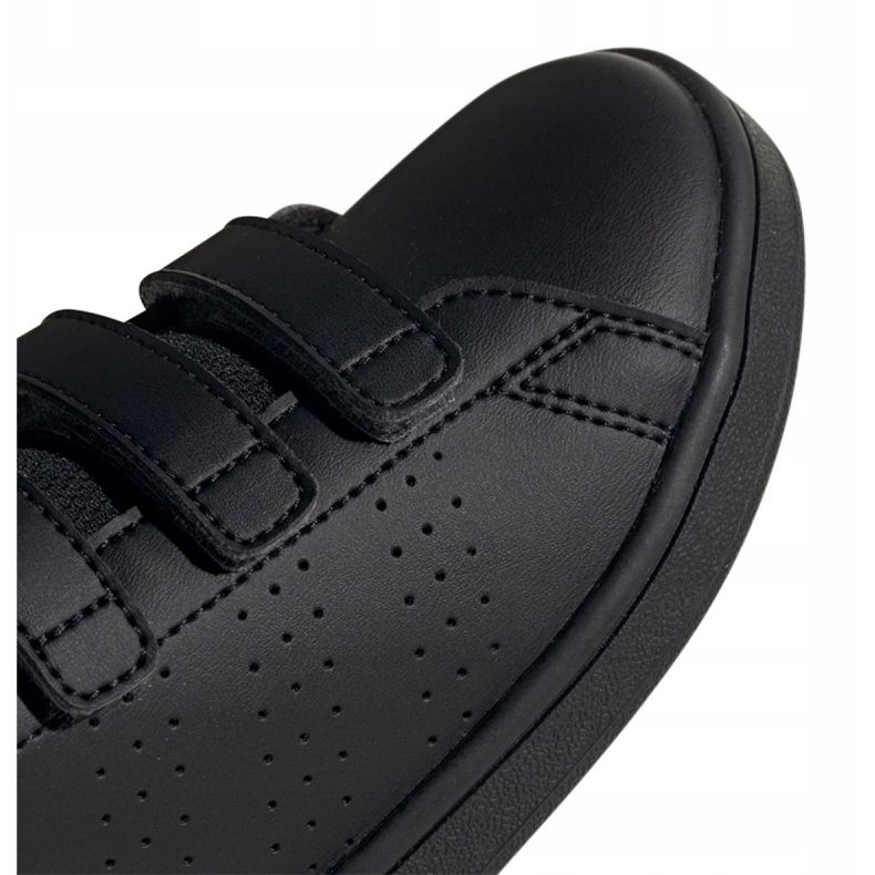 Adidas Vs Advantage Jr EF0222 shoes black red 2