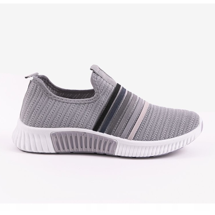 Gray sports slip-on shoes TL502-26 grey 1